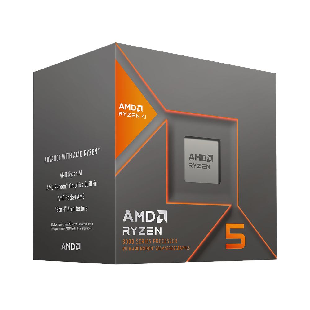 Procesador AMD Ryzen 5 8600G 5.0GHz con Gráficos Radeon 760M AM5