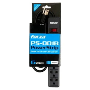 Regleta FORZA PS-001B 6 Tomas con Protección