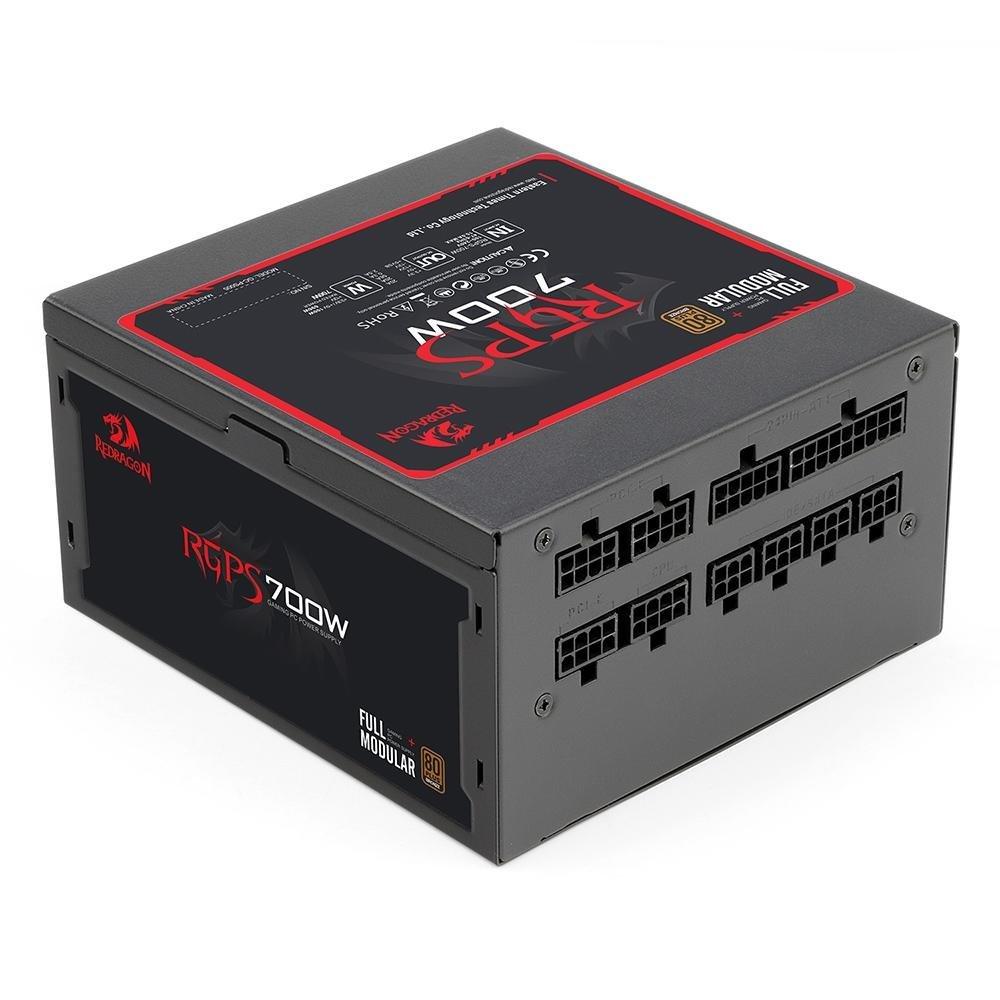 Fuente de Poder Redragon RGPS-700 700W 80 Plus Bronze Full Modular