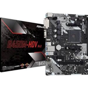 Placa Madre ASRock B450M-HDV R4.0